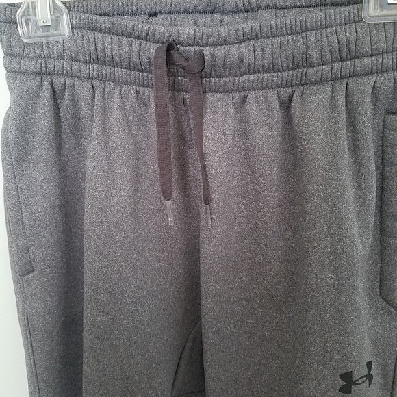 Under Armour Warm Fleece Jogger Active Fitted Pants Gray Size Small - Picture 4 of 9